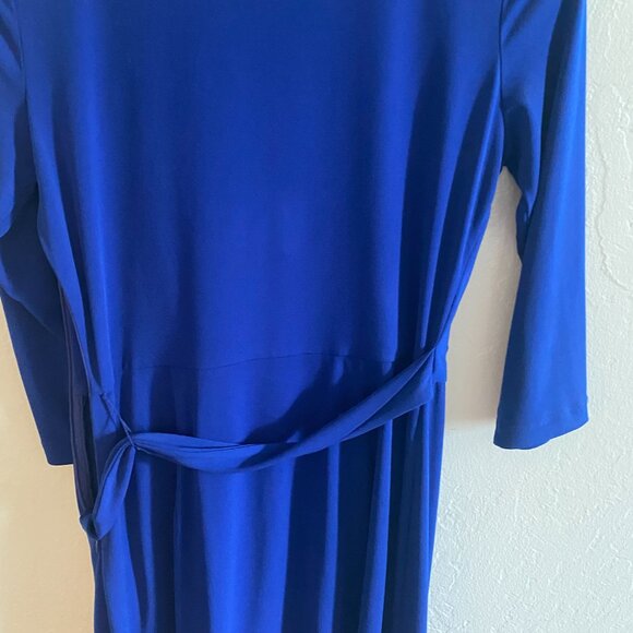 Ivy Blue Wrap Dress - size 4 - Picture 3 of 8